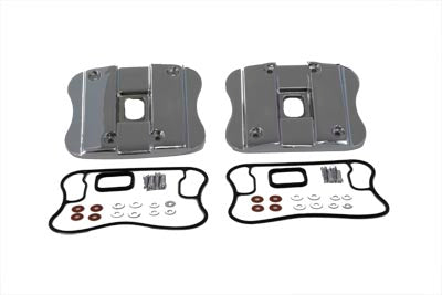 Motorshop Chrome Top Rocker Box Cover - 43-0151