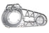 Motorshop Polished Outer Primary Cover - 43-0208