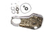 Motorshop Chrome Inner Primary Cover Assembly - 43-0245