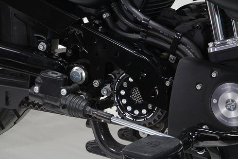 Motorshop Outlaw Black Pulley Cover Kit - 43-0389