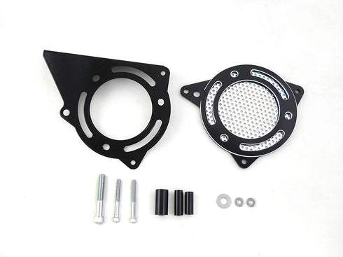 Motorshop Black XL Sprocket Cover - 43-0390