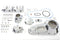 V-Twin Chrome Engine Dress Up Kit - 43-0507