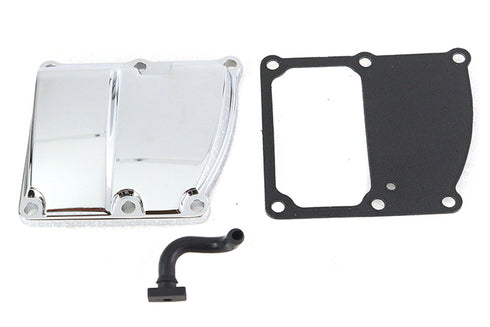 Motorshop M8 Transmission Top Cover Kit Chrome - 43-0796