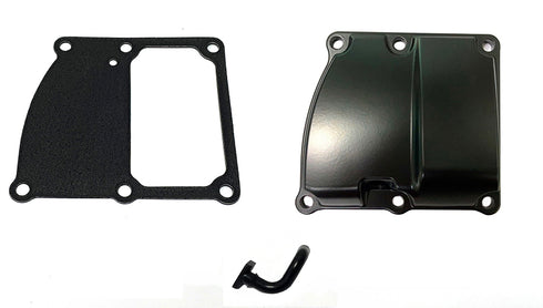 Motorshop M8 Transmission Top Cover Kit Black - 43-0797