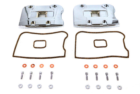 Volt Tech Top Rocker Box Cover Set Chrome - 43-9128