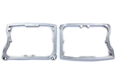 Motorshop Rocker Box Chrome D-Ring Set - 43-9130
