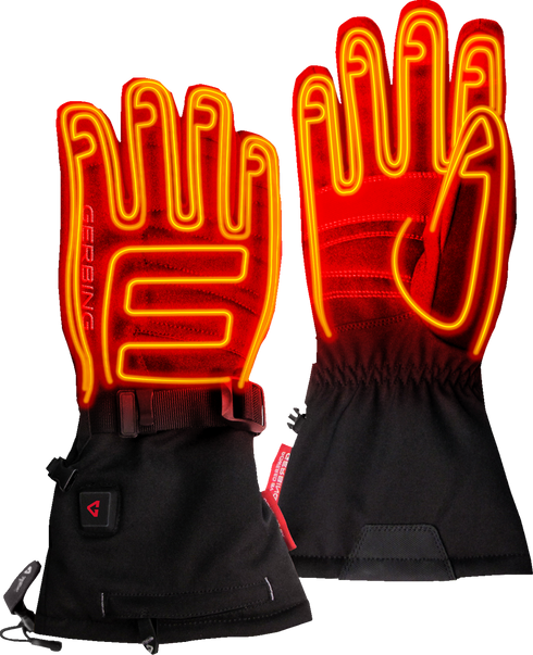 GERBING HEATED CLOTHING Women's 7 V S7 Battery Heated Gloves - Black - Small GER-GVS7-W-B-S