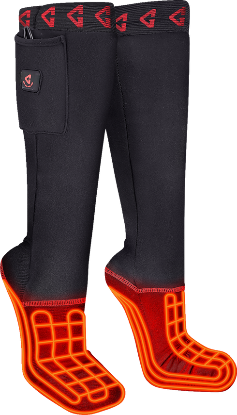 GERBING HEATED CLOTHING 7V Battery Heated Sock Liner - 2XL GER-SKLN-7V-XXL