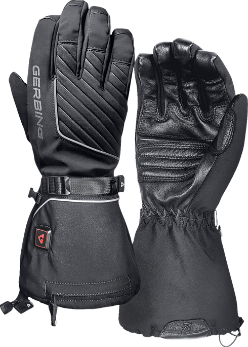 GERBING HEATED CLOTHING 7 V Atlas Ultra-Flex Battery Heated Gloves - Black - Medium GER-AFGV-7V-M-M