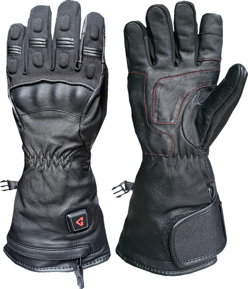 GERBING HEATED CLOTHING 7 V Hard Knuckle Battery Heated Gloves - Black - 2XL GER-GVHK-7V-B-XXL