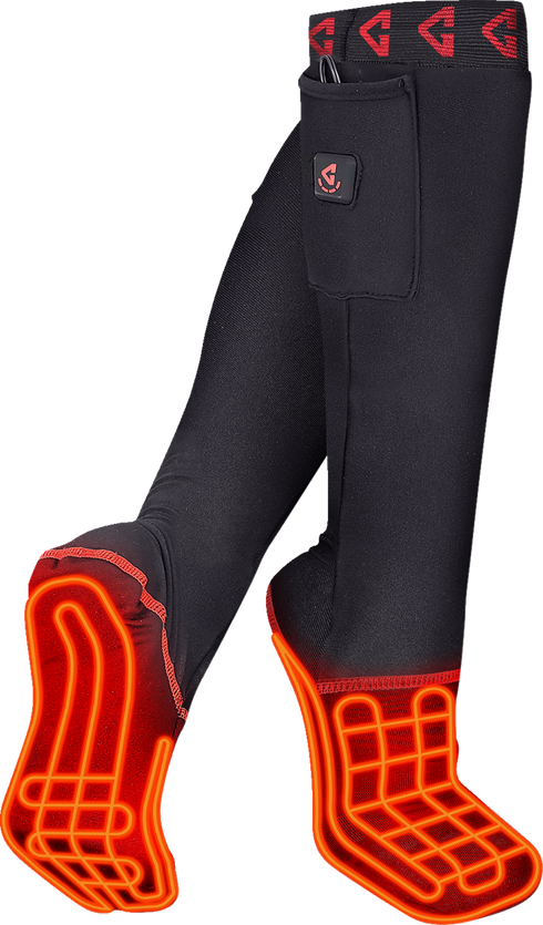 GERBING HEATED CLOTHING 7V Battery Heated Sock Liner - Small/Medium GER-SKLN-7V-S-M