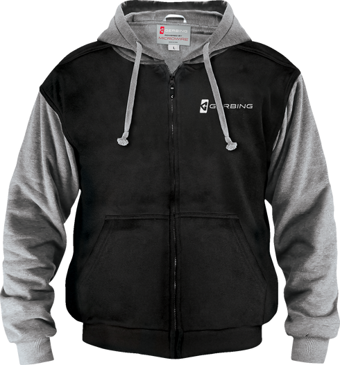GERBING HEATED CLOTHING 7 V Battery Heated Hoodie - Black - 2XL GERHDY7VUNIBLKXXL