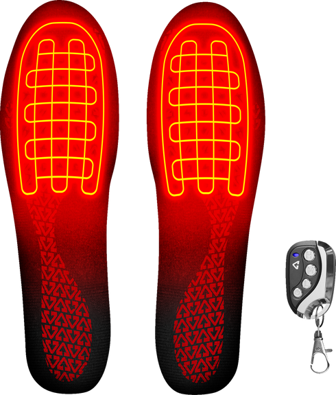 GERBING HEATED CLOTHING 3V Rechargeable Heated Insoles with Remote - Small/Medium GER-INS-3V-S-M