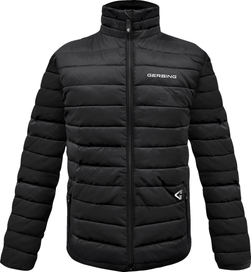 GERBING HEATED CLOTHING 7V Khione Insulated Heated Puffer Jacket 2.0 - Black - Small GER-KPJKT-7V-M-B-S