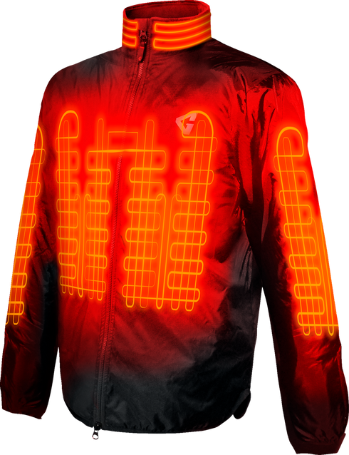 GERBING HEATED CLOTHING 12V Motorcycle Heated Jacket Liner - Black - XL/Long G1215MJKT20100110982