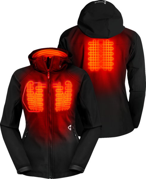 GERBING HEATED CLOTHING Women's 7V Torrid Softshell Heated Jacket 2.0 - Large GER-TJKT-7V-W-B-L