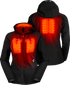 GERBING HEATED CLOTHING Women's 7V Torrid Softshell Heated Jacket 2.0 - XL GER-TJKT-7V-W-B-XL