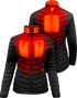 GERBING HEATED CLOTHING Women's 7V Khione Insulated Heated Puffer Jacket 2.0 - XS GER-KPJKT-7V-W-B-XS