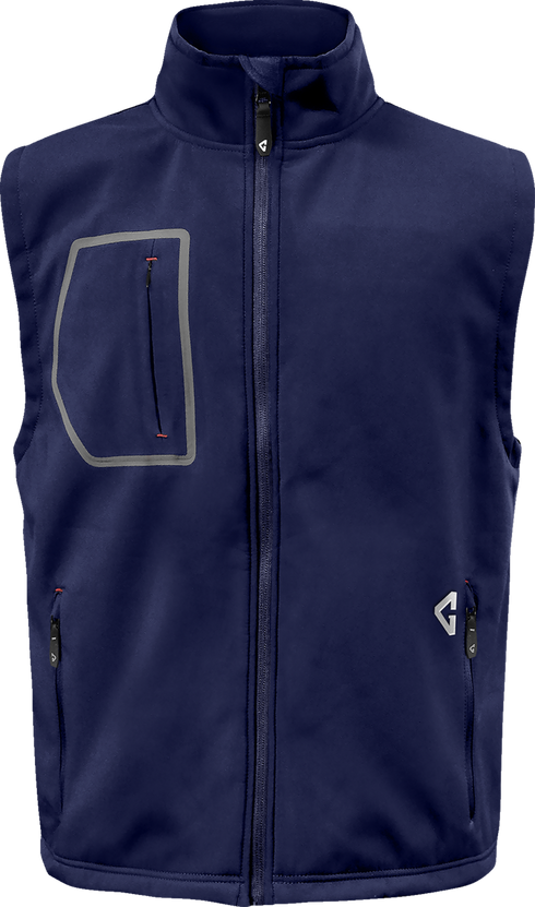 GERBING HEATED CLOTHING 7V Torrid Softshell Heated Vest 2.0 - Navy - 2XL GER-TVST-7V-M-N-XXL