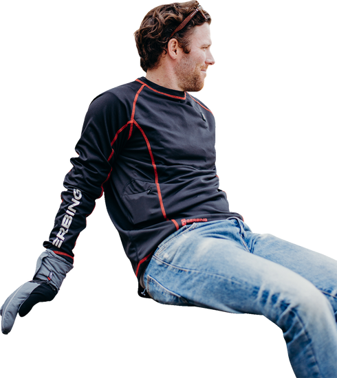 GERBING HEATED CLOTHING 7V Heated Base Layer Shirt - XL GER-BLS-7V-M-BLK-XL
