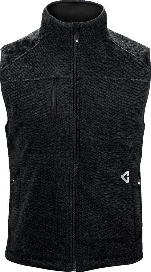 GERBING HEATED CLOTHING 7V Thermite Fleece Heated Vest 2.0 - Black - Medium GER-TFVST-7V-M-B-M