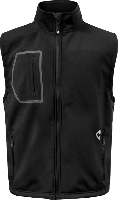 GERBING HEATED CLOTHING 7V Torrid Softshell Heated Vest 2.0 - Black - Medium GER-TVST-7V-M-B-M