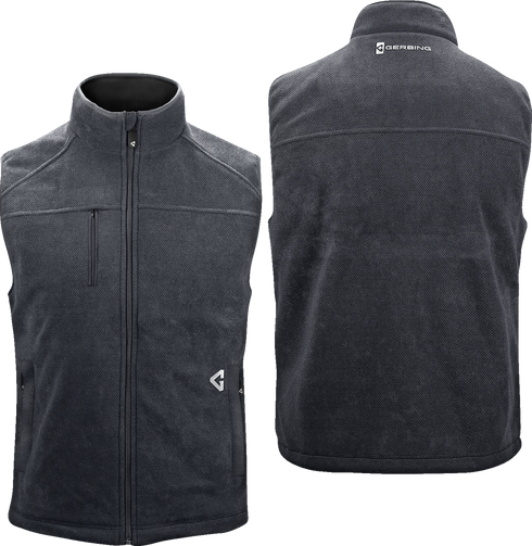 GERBING HEATED CLOTHING 7V Thermite Fleece Heated Vest 2.0 - Gray - XL GER-TFVST-7V-M-G-XL