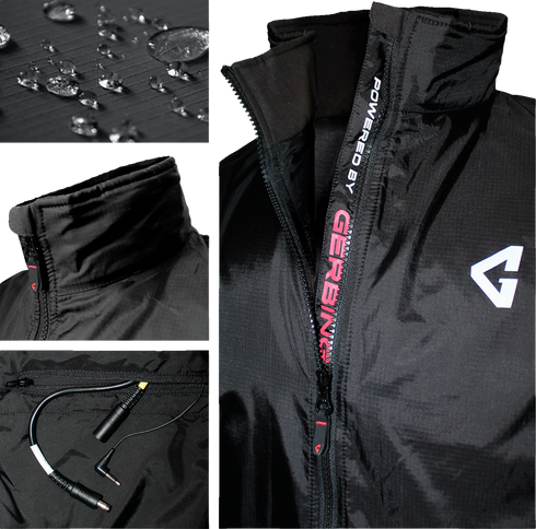 GERBING HEATED CLOTHING 12V Heated Vest Liner - Black - Medium G1215MVST30100110971