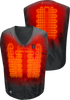 GERBING HEATED CLOTHING 7V Battery Heated Vest Liner - Black - S/M GERVTLN7VUNIBLKSM