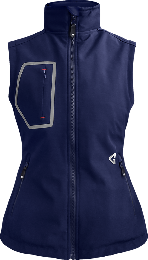 GERBING HEATED CLOTHING Women's 7V Torrid Softshell Heated Vest 2.0 - Navy - XS GER-TVST-7V-W-N-XS