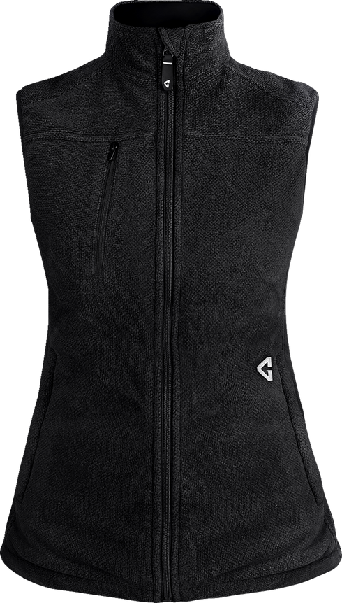GERBING HEATED CLOTHING Women's 7V Thermite Heated Fleece Vest 2.0 - Black - XS GER-TFVST-7V-W-BXS