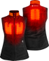 GERBING HEATED CLOTHING Women's 7V Thermite Heated Fleece Vest 2.0 - Black - XS GER-TFVST-7V-W-BXS