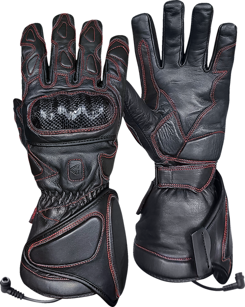 GERBING HEATED CLOTHING 12 V Extreme Hard Knuckle Heated Gloves - Black - 3XL GER-EXGL-12-B-3XL