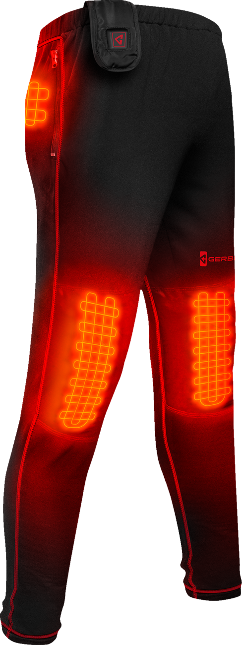 GERBING HEATED CLOTHING 7V Heated Base Layer Pants - Black - Small GER-BLP-7V-M-S