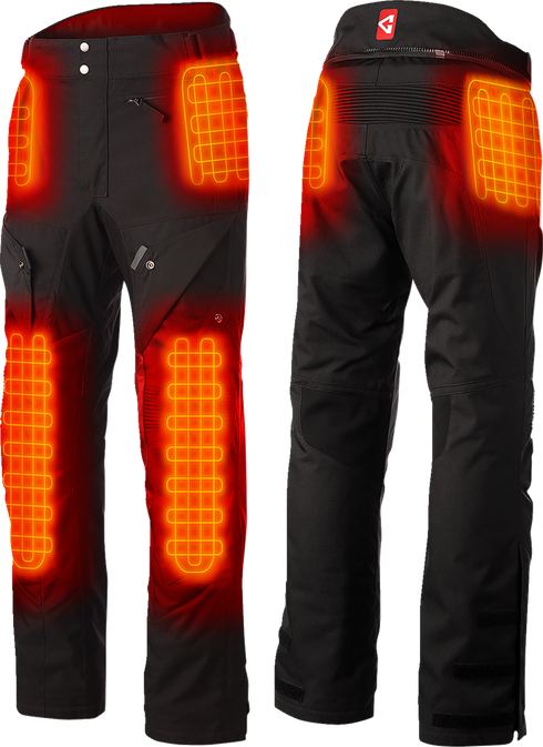 GERBING HEATED CLOTHING 12V EX Pro Heated Pants - Black - Small G1215MPNT40200110966