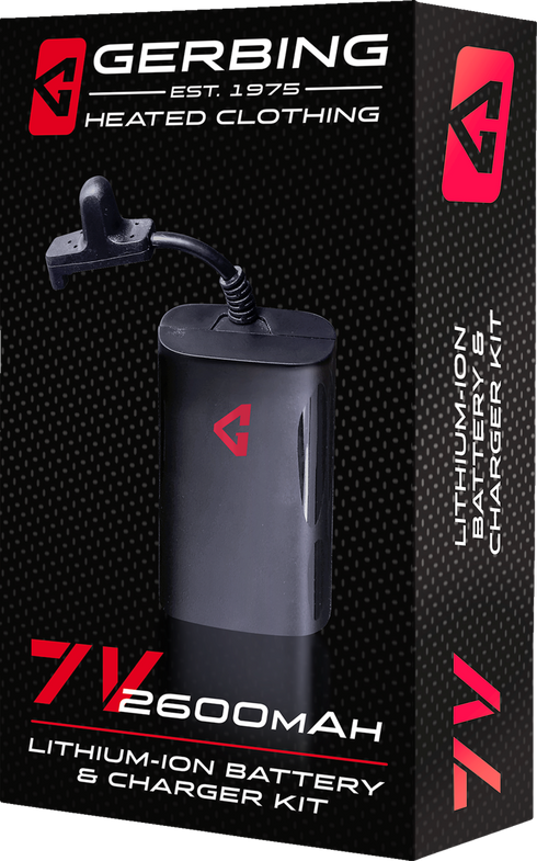 GERBING HEATED CLOTHING Battery - 7 V - 2600 MAH G0720U-BAT-852-001-1