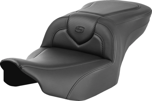 SADDLEMEN RoadSofa™ Seat - Carbon Fiber - without Backrest - FLTR/FLHX '23-'24 823-07-18500