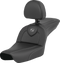 SADDLEMEN RoadSofa™ - Carbon Fiber - with Driver Backrest - FXDWG '04-'05 804-05-185BR