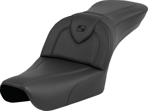 SADDLEMEN RoadSofa™ - Black - without Driver Backrest - FXDWG '04-'05 804-05-187