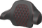 SADDLEMEN Tour-Pak® Backrest Pad - Lattice Stitch - Red Stitch - FL '14-'24 814-07-15004