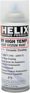 HELIX High-Temperature Paint - Satin Clear - 11 oz. net wt. - Aerosol 165-1150