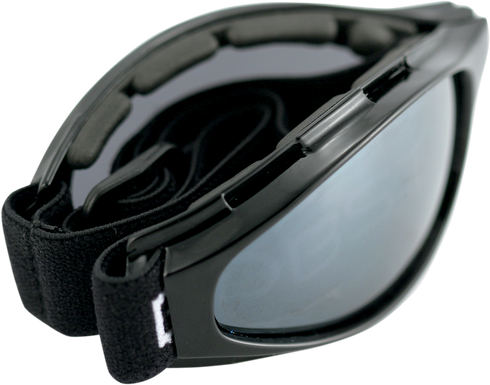 BOBSTER Crossfire Goggle - Matte Black - Smoke Lens BCR001