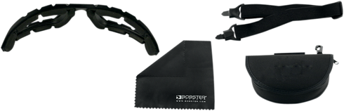 BOBSTER Road Master Convertible Sunglasses - Gloss Black - Smoke Photochromic Lens BDG001