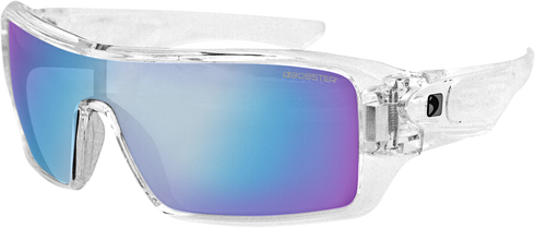 BOBSTER Paragon Sunglasses - Gloss White - Smoke Cyan Mirror Lens EPAR002