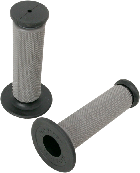 DRIVEN RACING Diamond MX Grips - Closed Ends - Gray D637GY