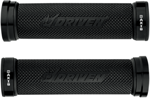 DRIVEN RACING D-Axis Grips - Black/Black DXG-BK