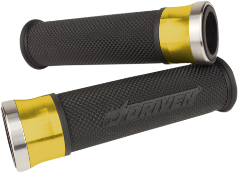 DRIVEN RACING Halo Grips - Gold/Black DHS-GD