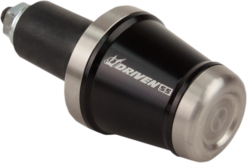 DRIVEN RACING Stainless Steel Handlebar End Weight - Black DBEW-SS-BK