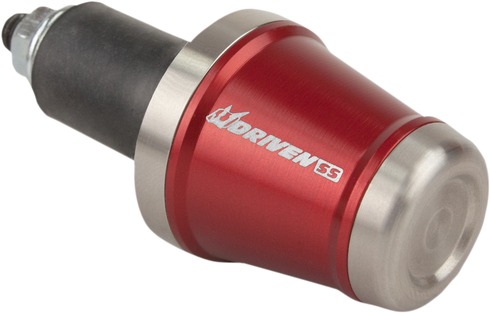 DRIVEN RACING Stainless Steel Handlebar End Weight - Red DBEW-SS-RD