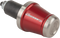 DRIVEN RACING Stainless Steel Handlebar End Weight - Red DBEW-SS-RD